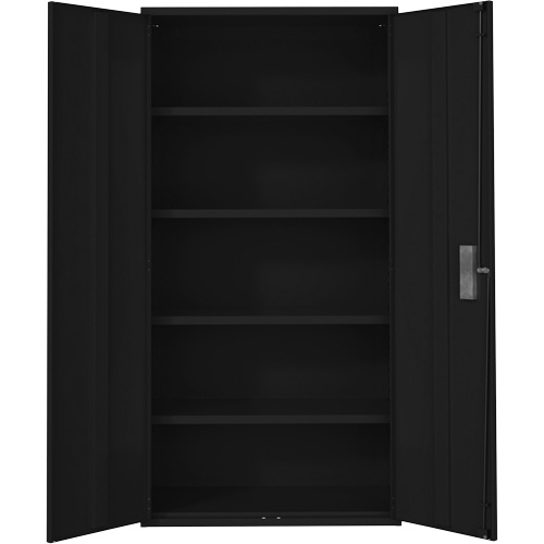 Armoire de rangement Hi-Boy, Acier, 4 Tablettes, 72" h x 36" la x 18" P, Noir EastCoast Offshore Supplies