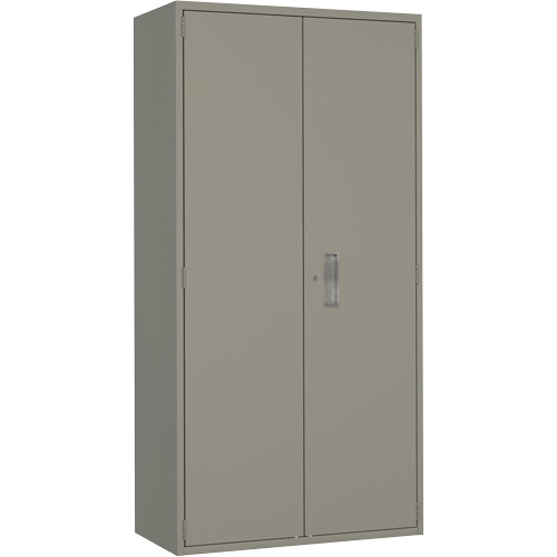 Wardrobe Storage Cabinet, Steel, 36" W x 18" D x 72" H, Grey EastCoast Offshore Supplies