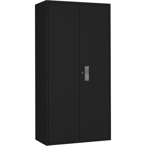 Combination Storage Cabinet, Steel, 6 Shelves, 72" H x 36" W x 18" D, Black EastCoast Offshore Supplies