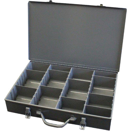 Compartment Steel Scoop Boxes, 17.875" W x 12" D x 3" H, 13 Compartments EastCoast Offshore Supplies