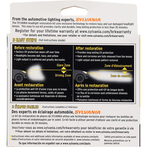 Trousse de restauration pour feu avant EastCoast Offshore Supplies