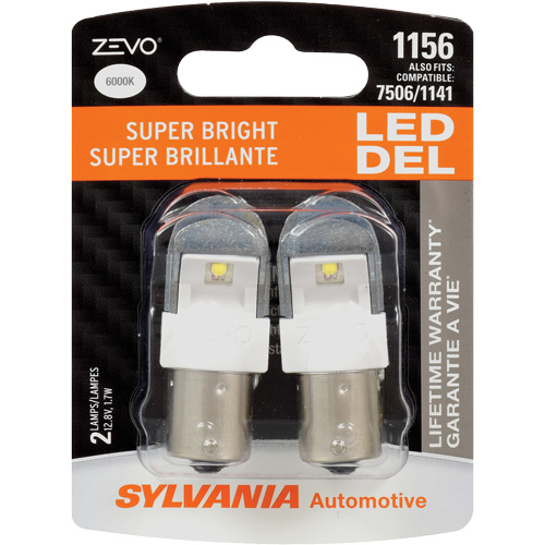 1156 Zevo&reg; Mini Automotive Bulb, LED, 1.7 W, White EastCoast Offshore Supplies