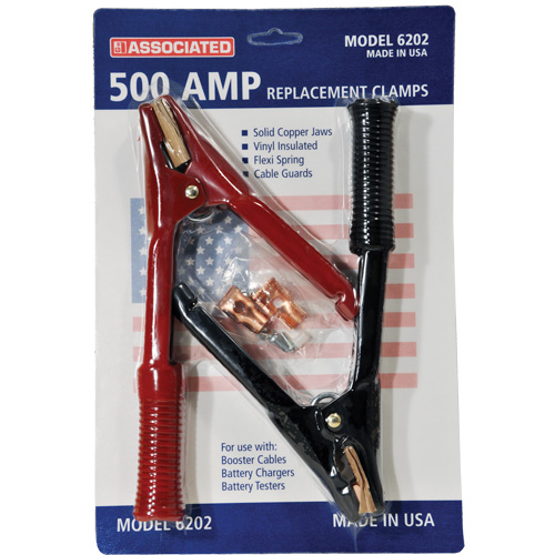 Pinces robustes de calibre professionel pour c&acirc;bles de d&eacute;marrage 500 A EastCoast Offshore Supplies