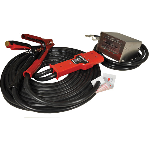 Heavy-Duty Tangle-Free Plug-In Booster Cable, 1 AWG, 800 A, 25' Cable EastCoast Offshore Supplies