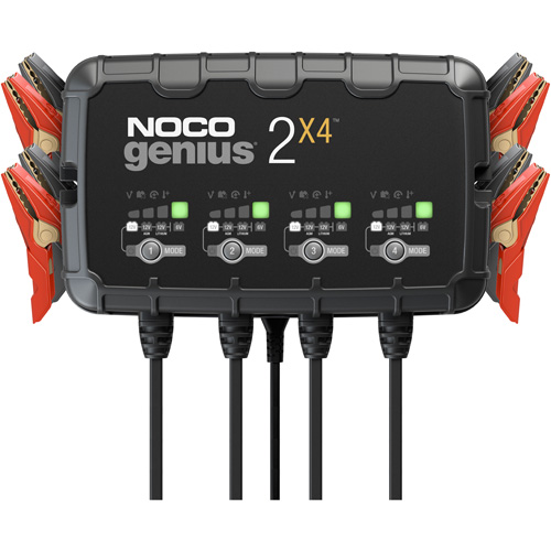 Genius&reg; 2X4 4-Bank, 8-Amp Battery Charger EastCoast Offshore Supplies