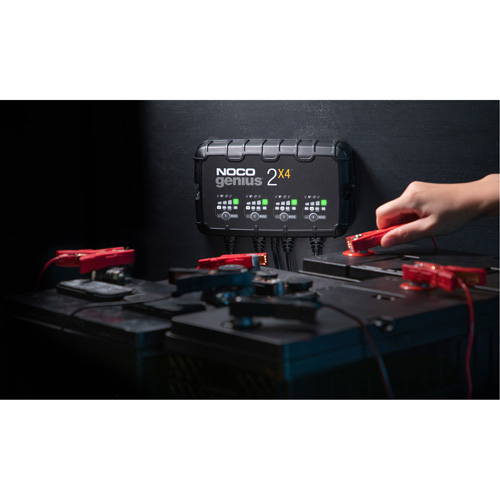 Genius&reg; 2X4 4-Bank, 8-Amp Battery Charger EastCoast Offshore Supplies