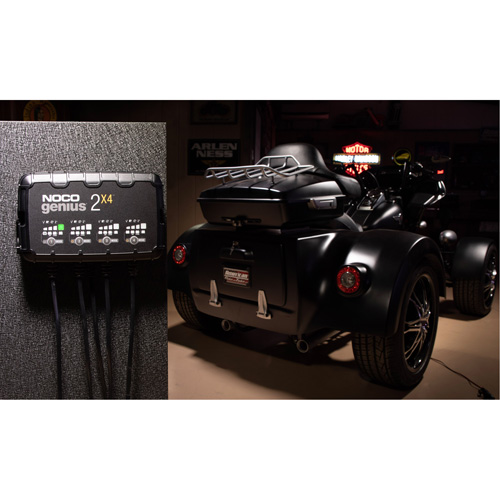 Genius&reg; 2X4 4-Bank, 8-Amp Battery Charger EastCoast Offshore Supplies