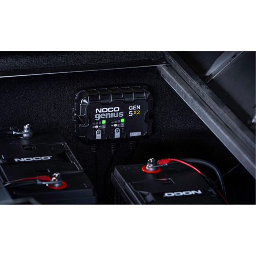 Genius&reg; Gen5X2 2-Bank, 10-Amp On-Board Battery Charger EastCoast Offshore Supplies