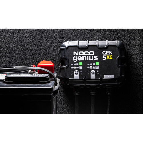 Genius&reg; Gen5X2 2-Bank, 10-Amp On-Board Battery Charger EastCoast Offshore Supplies