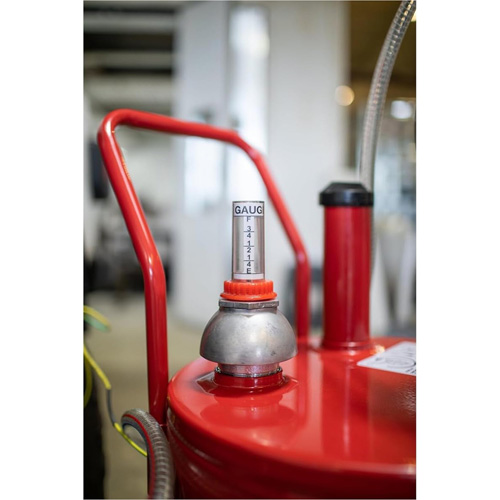 25-Gallon Steel Fuel Caddy with 2-Way Rotary Pump EastCoast Offshore Supplies