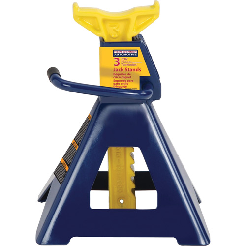 Jack Stand, Locking Handle/Ratchet, 3 tons Capacity, 19" H EastCoast Offshore Supplies