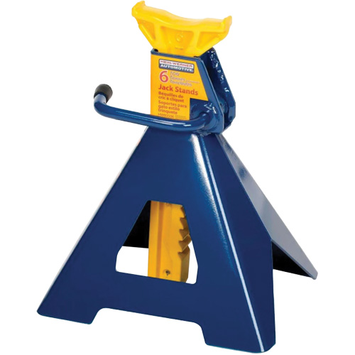 Jack Stand, Locking Handle/Ratchet, 6 tons Capacity, 25-1/4" H EastCoast Offshore Supplies