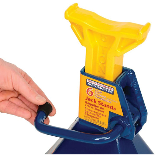 Jack Stand, Locking Handle/Ratchet, 6 tons Capacity, 25-1/4" H EastCoast Offshore Supplies