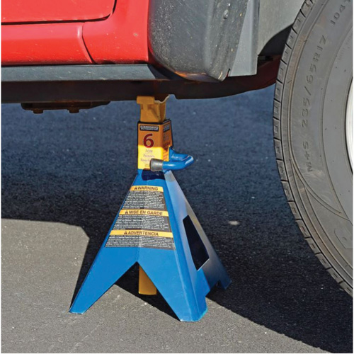 Jack Stand, Locking Handle/Ratchet, 6 tons Capacity, 25-1/4" H EastCoast Offshore Supplies