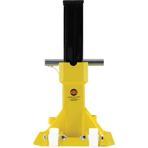 EZ-Wheel Jack Stand, Locking Pin, 22 Tons Capacity, 13-1/2" - 20" H EastCoast Offshore Supplies