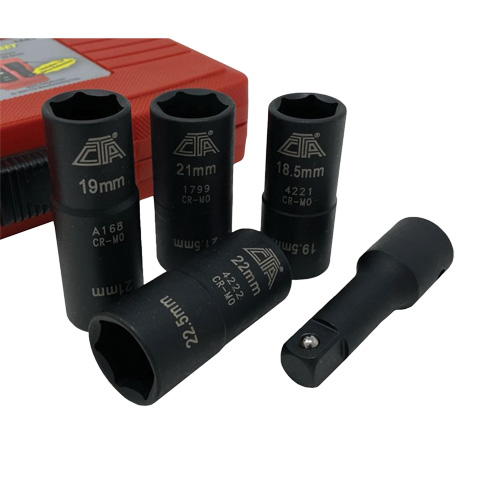 Flip Socket Kit, 5 Pieces, 1/2" Drive Size EastCoast Offshore Supplies