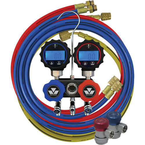 Jeu de manom&egrave;tres manifold compact Mini-Fold – S&eacute;rie noire EastCoast Offshore Supplies