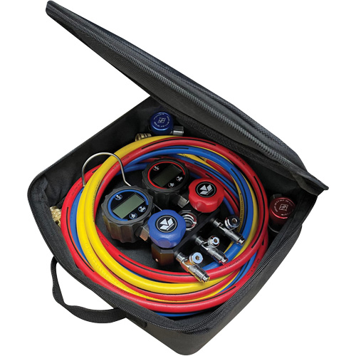 Jeu de manom&egrave;tres manifold compact Mini-Fold – S&eacute;rie noire EastCoast Offshore Supplies