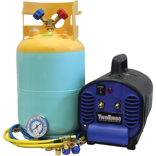Mini Twin Refrigerant Recovery System For Contaminated R134A And R1234Yf EastCoast Offshore Supplies
