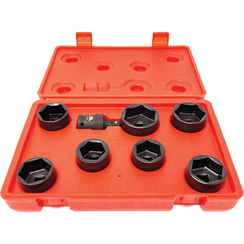 8 Pc. Extra-Low-Profile Oil Filter Socket Set EastCoast Offshore Supplies