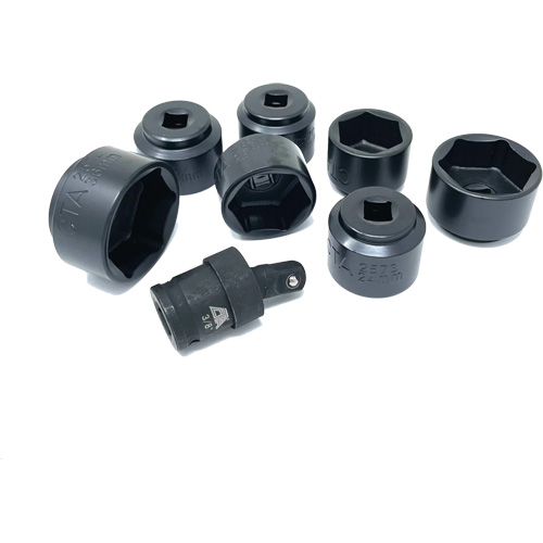 8 Pc. Extra-Low-Profile Oil Filter Socket Set EastCoast Offshore Supplies