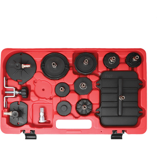 Trousse maître de purgeur de freins sous pression avec adaptateurs EastCoast Offshore Supplies