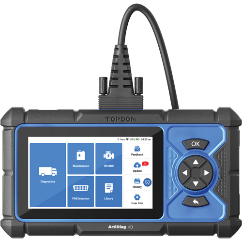 ArtiDiag HD 5" Heavy-Duty Scan Tool with Service Functions EastCoast Offshore Supplies