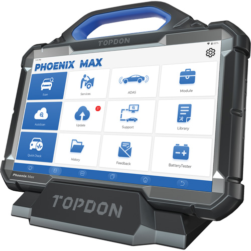 Outil de diagnostic Phoenix Max de niveau &eacute;quipement original de 13,3" avec station daccueil et oscilloscope &agrave; 4 voies EastCoast Offshore Supplies