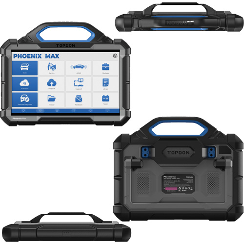 Outil de diagnostic Phoenix Max de niveau &eacute;quipement original de 13,3" avec station daccueil et oscilloscope &agrave; 4 voies EastCoast Offshore Supplies
