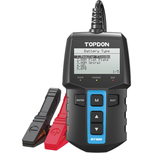 Testeur de batterie 12?V et de syst&egrave;mes BT100 EastCoast Offshore Supplies