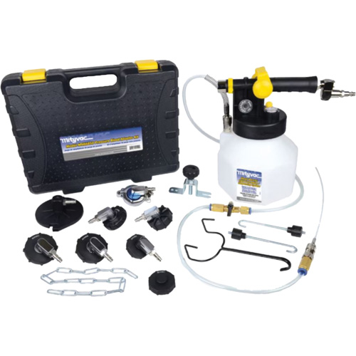 Pressure Brake Bleeder Kit with 7 Adapters EastCoast Offshore Supplies