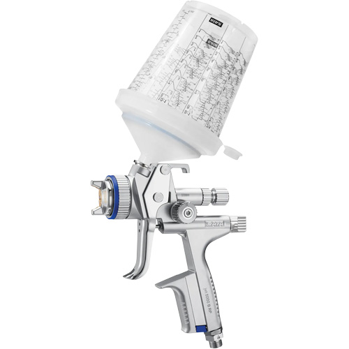 5000 B HVLP Nozzle 1.4 RPS Paint Spray Gun with Multi-Purpose Cup, 1/4" NPT Air Inlet, 15.19 CFM, 0.3 L/0.6 L/0.9 L Capacity, 0.17 PSI EastCoast Offshore Supplies