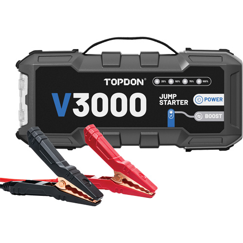 Survolteur, banque d'alimentation et lampe de poche V3000 EastCoast Offshore Supplies