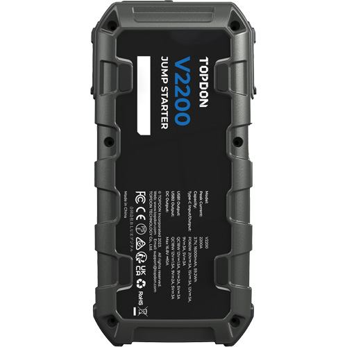 V2200 Jump Starter, Power Bank & Flashlight EastCoast Offshore Supplies