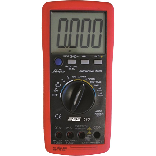 Pro Automotive Digital Multimeter with Case EastCoast Offshore Supplies