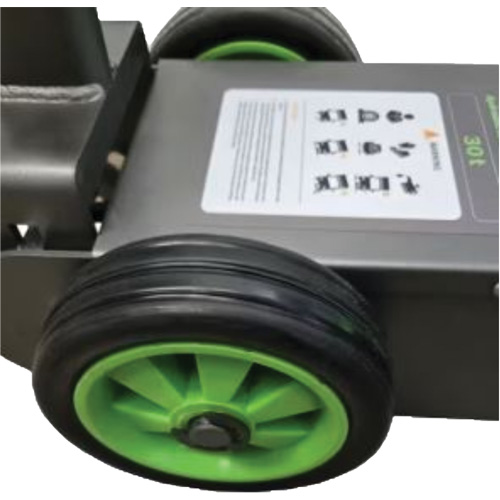 Cric &eacute;lectrique pour camions lourds, 20 tonne(s)/40 tonne(s), Air comprim&eacute;/hydraulique EastCoast Offshore Supplies