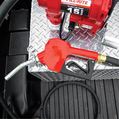 Red Automatic Gasoline Spout Nozzle EastCoast Offshore Supplies