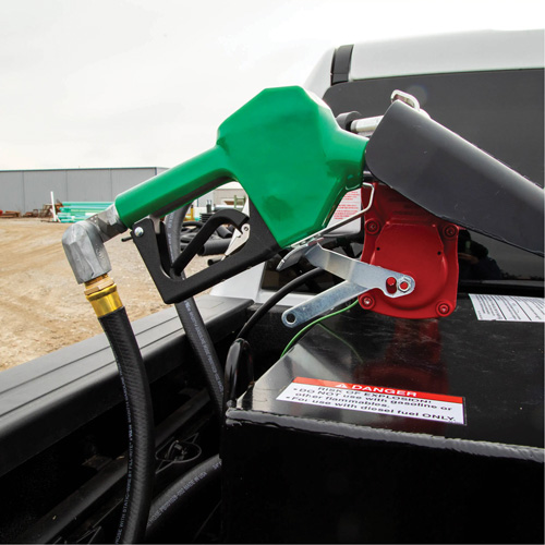 Green Automatic Gasoline Spout Nozzle EastCoast Offshore Supplies