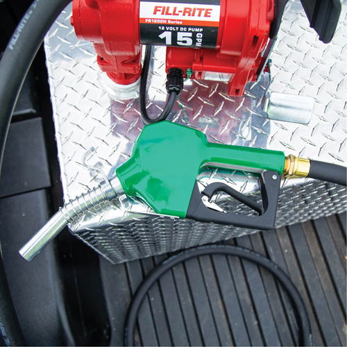 Green Automatic Gasoline Spout Nozzle EastCoast Offshore Supplies
