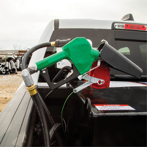 Green Automatic Gasoline Spout Nozzle EastCoast Offshore Supplies