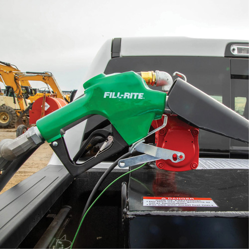 Green Automatic Diesel Spout Nozzle EastCoast Offshore Supplies