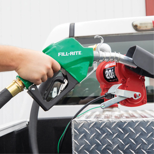 Green Automatic Diesel Spout Nozzle EastCoast Offshore Supplies