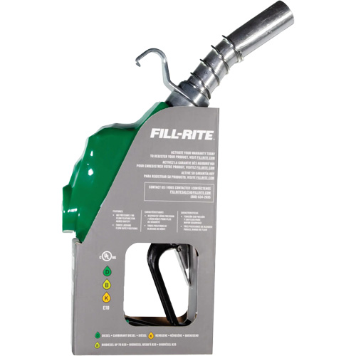 Green Automatic Diesel Spout Nozzle EastCoast Offshore Supplies