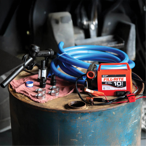 Pompe de transfert de carburant 12 V CC avec pistolet EastCoast Offshore Supplies