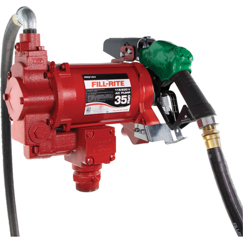 Pompe de transfert de carburant 115/230 V c. a. avec pistolet EastCoast Offshore Supplies