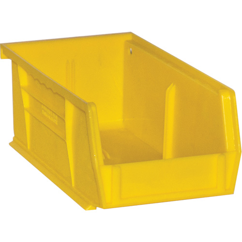 Hook-On Bins, 4" W x 3" H x 7" D, Yellow, 10 lbs. Capacity EastCoast Offshore Supplies