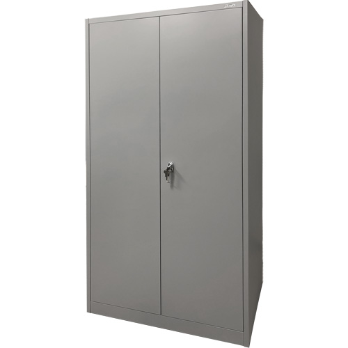 Armoire de rangement, Acier, 4 Tablettes, 78" h x 36" la x 24" P, Gris EastCoast Offshore Supplies