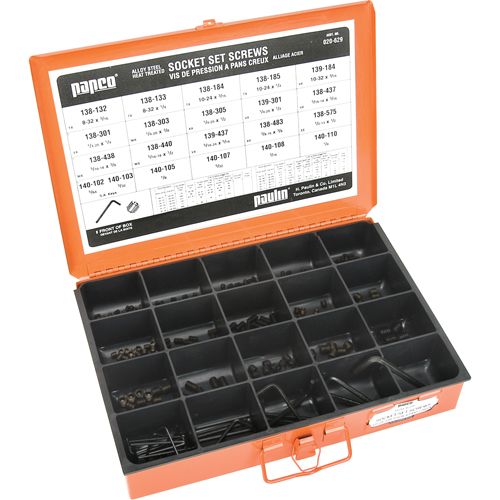 Socket Set Screw Cup Point Assortments EastCoast Offshore Supplies