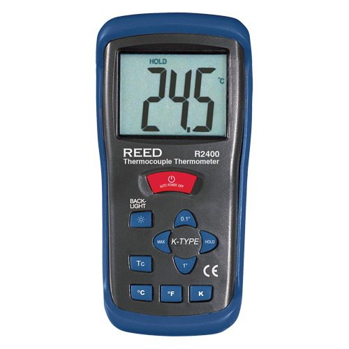 Thermocouple Thermometer with Calibration Certificate, Contact, Digital, -58-2000°F (-50-1300°C) EastCoast Offshore Supplies