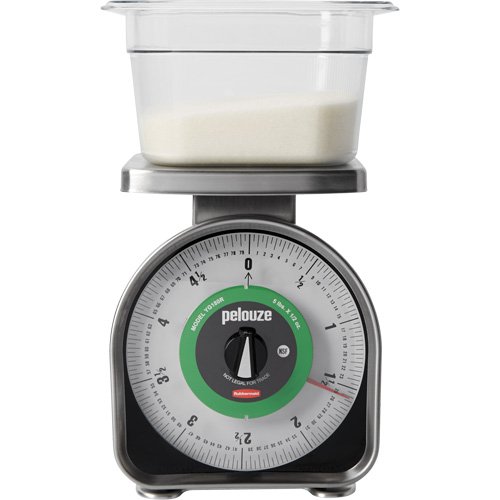 Balance m&eacute;canique &agrave; mesurer les portions Pelouze, Capacit&eacute; 5 lb / 2,3 kg, Graduations 10 g / 0,5 oz EastCoast Offshore Supplies